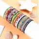 40Pcs Handmade Beaded Anklets For Women Boho Colorful Beads Ankle Bracelets Elastic Stretch Anklets Set For Women 40Pcs Handmade Beaded Anklets For Women Boho Colorful Beads Ankle Bracelets Elastic Stretch Anklets Set For Women